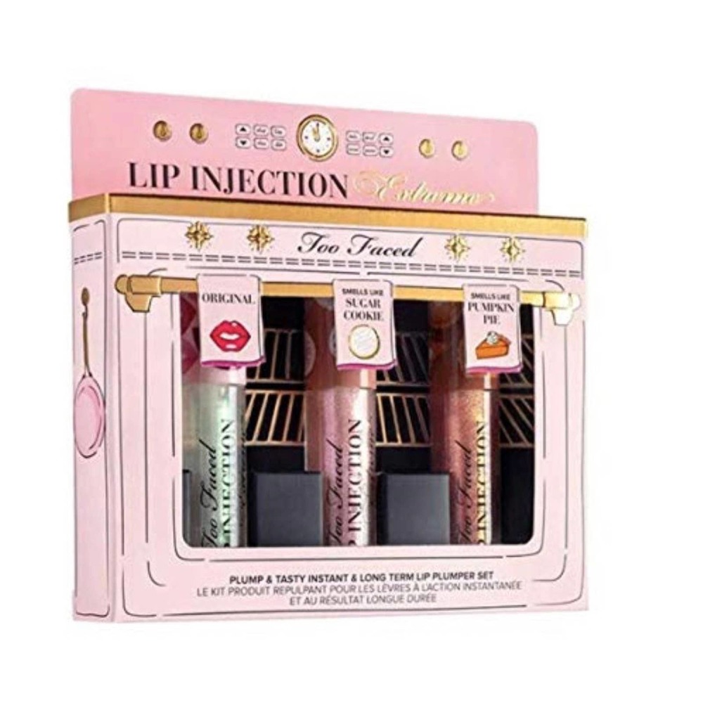 Too Faced Lip Injection Extreme Plump Trio Set Holiday Gift